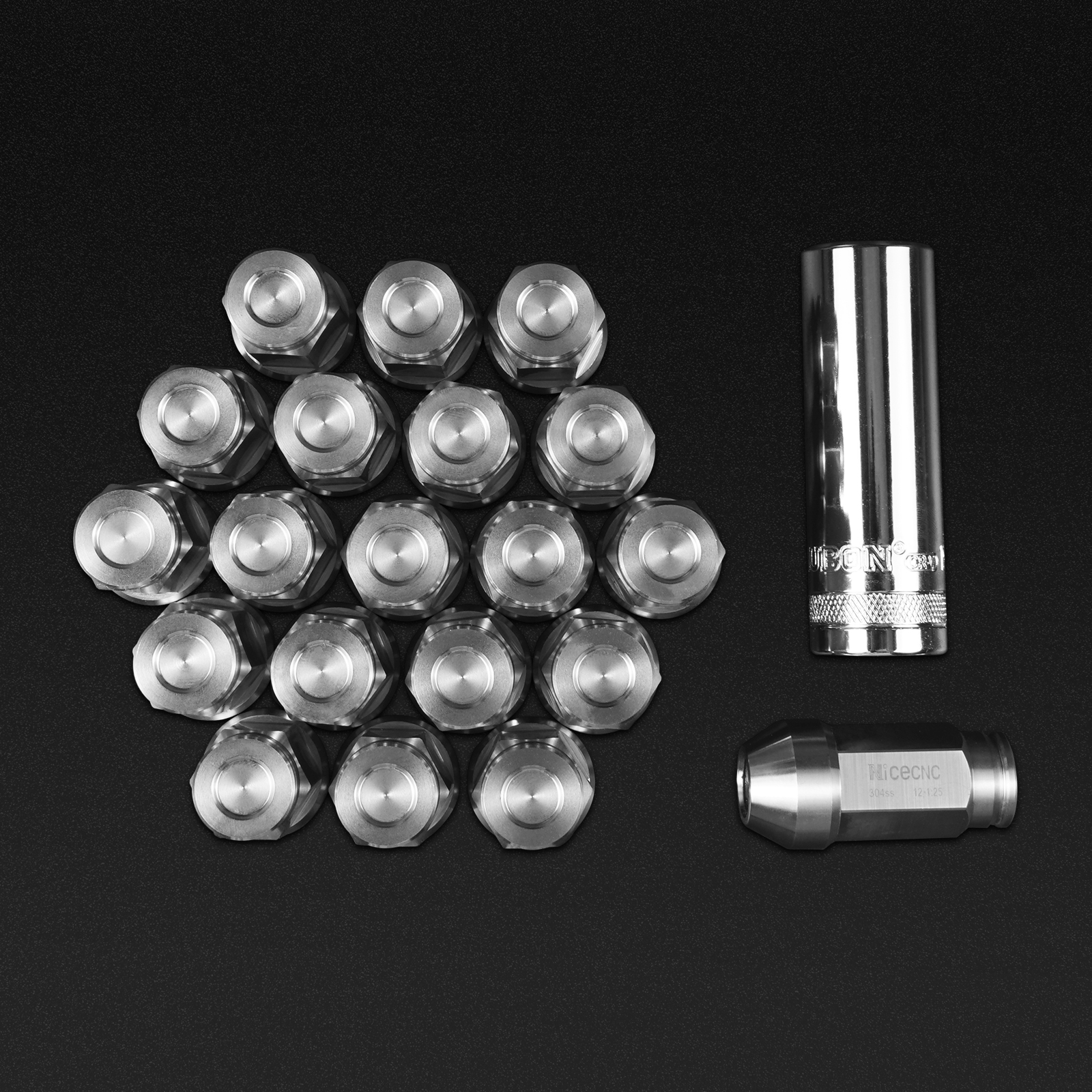 NICECNC M12x1.25 Wheel Lug Nut For Nissan 300ZX 1984-1996